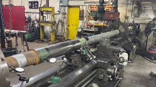 Prop shaft at high speed in lathe [upl. by Dowell]