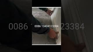 installation of ps skirting boardhome decorinteriordesign flooringhome improvement home DIY [upl. by Yleen]