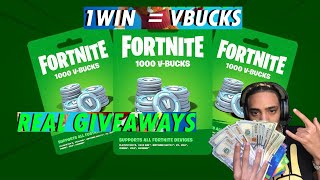 FORTNITE CUSTOMS V BUCKS GIVEAWAYS FASHION SHOW LIVE FORTNITE ITEM SHOP [upl. by Eeluj]