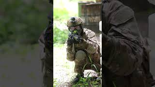 Airsoft Player Overcomes Enemy Fire  Clip 1429 shorts [upl. by Murphy]