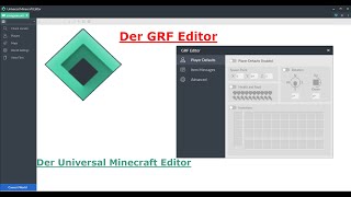 Universal Minecraft Editor 4 GRF Editor [upl. by Ayoras]