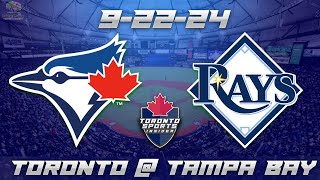 Toronto Blue Jays vs Tampa Bay Rays LIVE Stream Game Audio  MLB LIVE Streamcast amp Chat [upl. by Lissie]