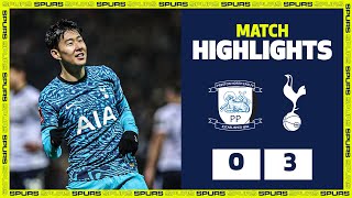 HeungMin Son DOUBLE and Danjuma DEBUT goal seals win  HIGHLIGHTS  Preston 03 Spurs [upl. by Wrightson839]