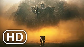 WARHAMMER 40K Titan Battle Scene 2023 4K ULTRA HD [upl. by Attaymik546]