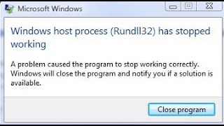 توقف Windows Host Process Rundll32 عن العمل  إصلاح خطأ [upl. by Sldney347]