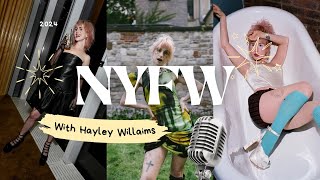 Hayley Williams at New York Fashion Week [upl. by Ekenna]