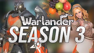 Warlander Season 3 Patch Notes  NEW MAP amp VALOR SYSTEM [upl. by Cassilda]