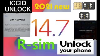 ios 1471 rsim unlock [upl. by Silvan]