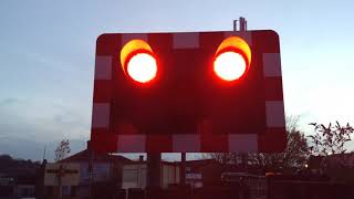 Cradley Heath Station Level Crossing WMidlands 24112018 [upl. by Ariel]