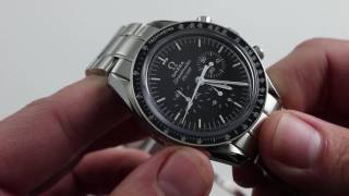 Omega Speedmaster 1957 50th Anniversary LE Luxury Watch Review [upl. by Gneh503]