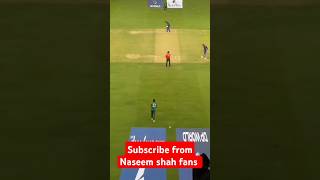 Naseem shah bowling vedio tranding [upl. by Adnawyt]