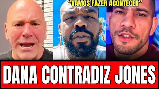 🚨JON JONES MENOSPREZA TOM ASPINALL E EXALTA ALEX POATAN l DANA WHITE VAI CONTRA JON JONES [upl. by Palumbo]