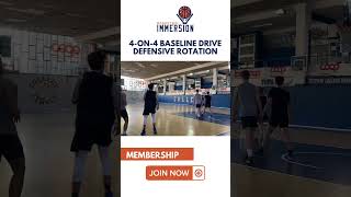 Improve your defensive shell drill basketball basketballcoach basketballpodcast [upl. by Ayaladnot]