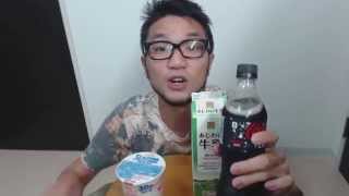 TKcooking  Cup noodle  Milk  Coke Zero [upl. by Grantland]