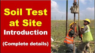 Soil Test at Site  Introduction  Step by Step  As per Latest IS amp IRC Code [upl. by Hefter]