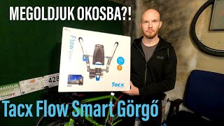 Tacx by Garmin Flow Smart T2240 interaktív edzőgörgő kicsomagolásbemutató [upl. by Eidde29]