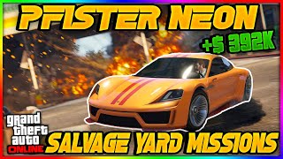 SALVAGE YARD PFISTER NEON GUIDE EASY MONEY 392k [upl. by Sommer]