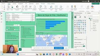 POWER BI SOBRE BANCO DE HOJAS DE VIDA HEADHUNTER [upl. by Otrebogir]