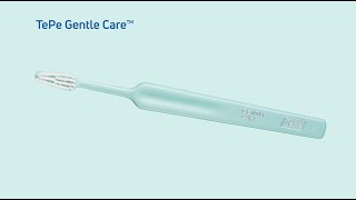 TePe Gentle Care™ Brush  a super soft toothbrush recommended after oral surgery or sore oral tissue [upl. by Etan]