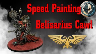 Speed Painting Adeptus Mechanicus Belisarius Cawl 40K [upl. by Noach]