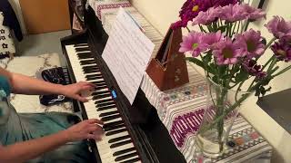 Benda Allegro assai Grade 4 piano tutorial  slow [upl. by Aciria]