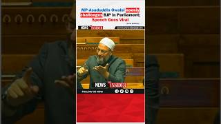 MPAsaduddin Owaisi openly challenges BJP in Parliament Speech Goes Viral From Archives [upl. by Tewell]