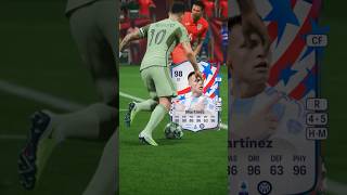 super ordinary goal from Lautaro Martinez fc24 football ultimate soccer inter lautaromartínez [upl. by Demy412]