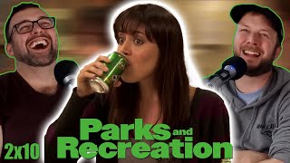 PARKS AND RECREATION 2x10 Reaction HUNTING TRIP [upl. by Florette674]