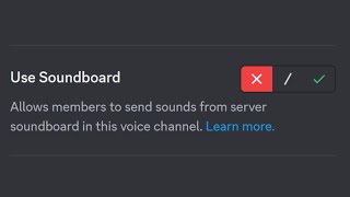 How To Create A Voice Channel That Doesnt Allow Soundboard Discord [upl. by Ramal]