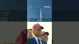 Presidentelect Trump and Elon Musk watch SpaceX rocket launch [upl. by Akyeluz258]