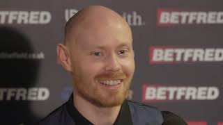 Full Gary Wilson press conference at the Betfred World Snooker Championship [upl. by Atinniuq]