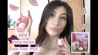 Glow Recipe Watermelon Glow UltraFine Mist Review   WOW [upl. by Nue]