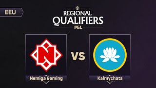 Nemiga Gaming проти Kalmychata  I13 Regional Qualifiers  EEU [upl. by Ahtenek]