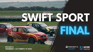 Swift Sport Final  Pembrey 2024  Swift Sport Rallycross Championship 5 Nations Trophy [upl. by Bara431]