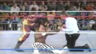 Bam Bam Bigelow vs Virgil [upl. by Einatirb]