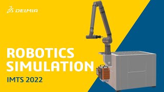 Robotics Simulation  IMTS 2022  DELMIA [upl. by Raskin606]