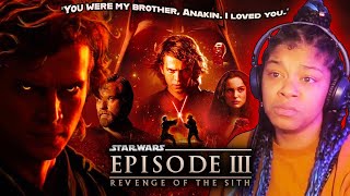 Star Wars  Revenge of the Sith  This ONE Is Personal 💔 Movie Commentary Reaction [upl. by Sitrik]