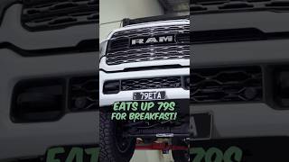 RAM 2500 Eats Landcruiser 79 Series [upl. by Donadee]