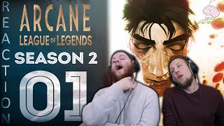 SOS Bros React  Arcane 2x1 Reaction  Heavy is the Crown [upl. by Pederson613]