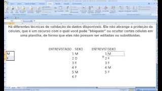 Curso de Excel VALIDAÇÃO DE DADOS Lista suspensa mesma planilha Caixa combinação combo box seleção [upl. by Zetnom629]