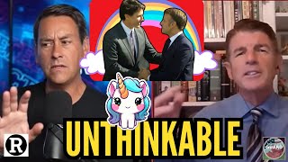 Justin Trudeau amp Emmanuel Macron Collude to Distract fr What Canada REALLY Wants  David on Redacted [upl. by Larrisa153]