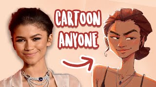 BEGINNERS GUIDE TO CARTOONING PEOPLE [upl. by Xxam]