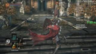 Dark Souls III Wolnirs Holy Sword All Bosses speedrun [upl. by Clari]