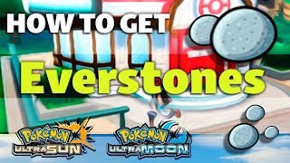 HOW TO GET Everstone in Pokemon Ultra Sun and Moon [upl. by Nathan]