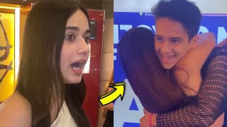 Jannat Zubair Reaction After Seeing Together Anuskha Sen amp Ayaan Zubair [upl. by Atinna536]