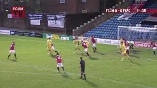 Frickley Athletic defenders spectacular own goal from 40 yards out [upl. by Gilmore]