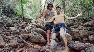 Sweet Lake Ghumne Gaye Aaj 😍 Arambo Goa  Mud Bath Bhi kiya 🤣 [upl. by Adnaluoy]