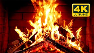 🔥 Cozy Fireplace 4K 12 HOURS Fireplace with Crackling Fire Sounds Fireplace Burning 4K [upl. by Cassondra29]