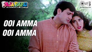 Ui Amma Ui Amma Kya Karta Hai  Raja Babu  Govinda Karisma Kapoor  Kumar Sanu  Poornima  Tips [upl. by Virgin]