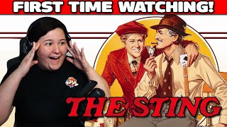 THE STING 1973 Movie Reaction  FIRST TIME WATCHING [upl. by Solahcin]